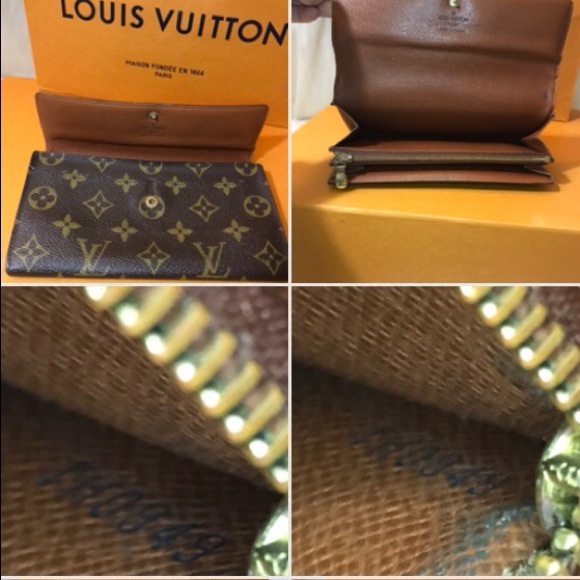 AUTH Louis Vuitton Sarah Wallet TH0949 - Picture 8 of 8